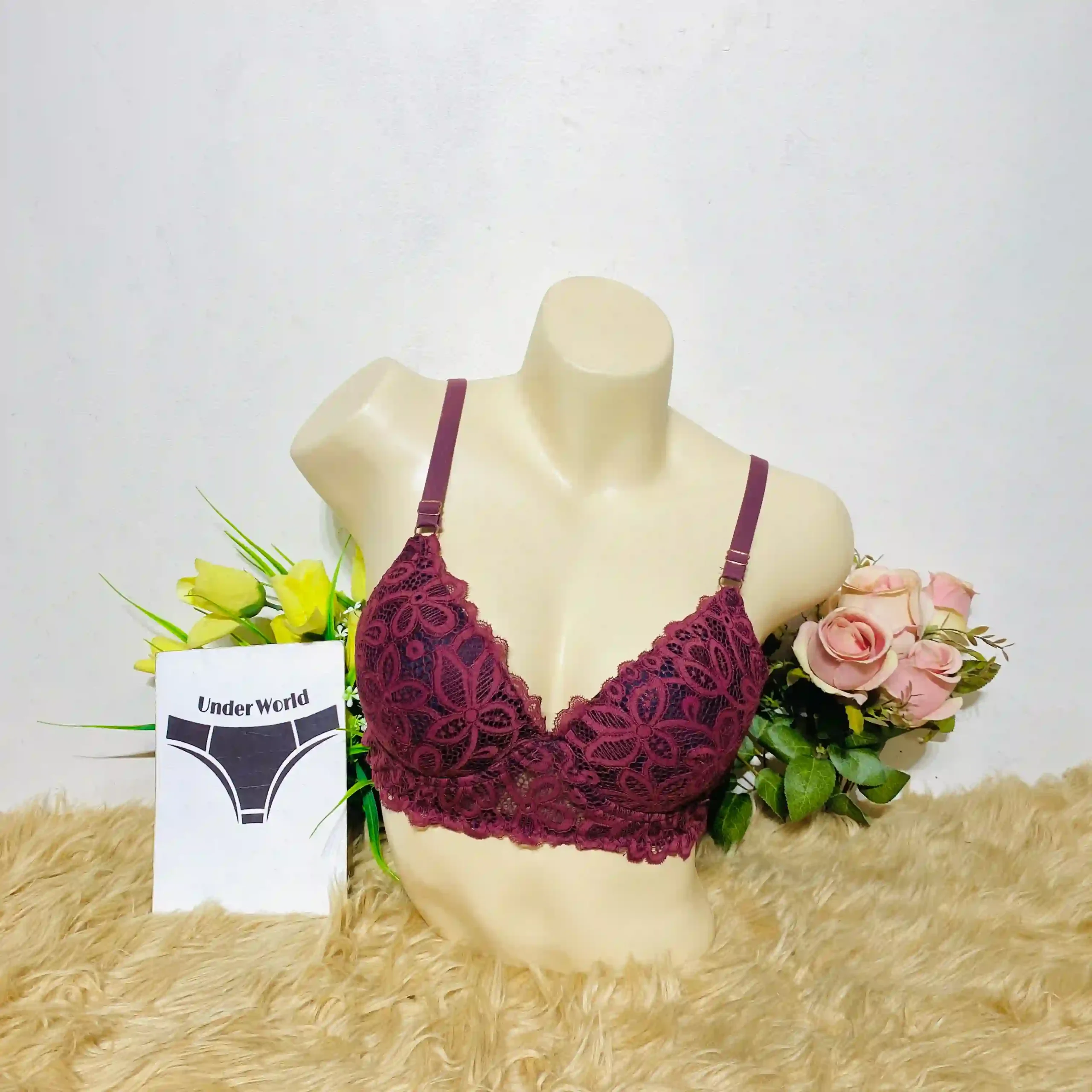 Net Pushup Bra