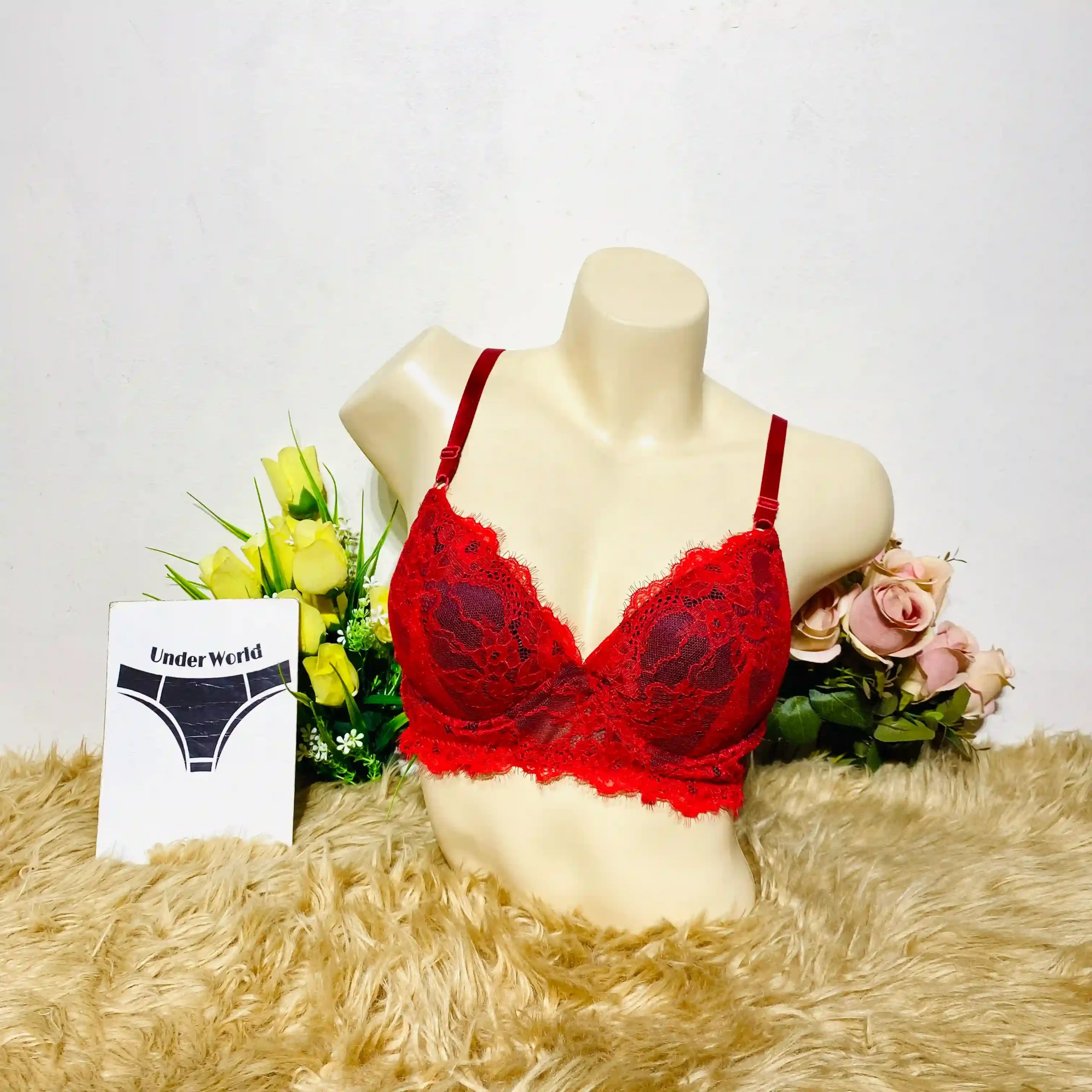 Net Pushup Bra