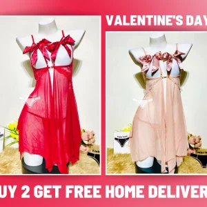 Pookie Nighty combo red, skin